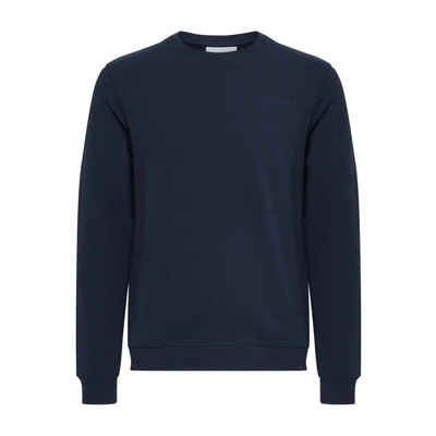 Afbeelding van Casual Friday Severin CREW NECK Sweater, Heren, Maat: Small, Navy blazer
