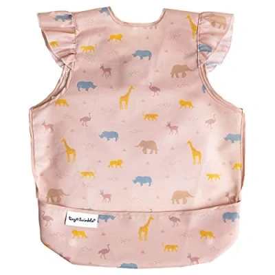Afbeelding van Tiny Twinkle Schort van waterdicht Repeltex met lange mouwen, hersluitbaar, ook voor op reis, 6 maanden 2 4 jaar