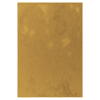 Afbeelding van Wasbaar Vloerkleed Softwash Okergeel 80x150 Cm