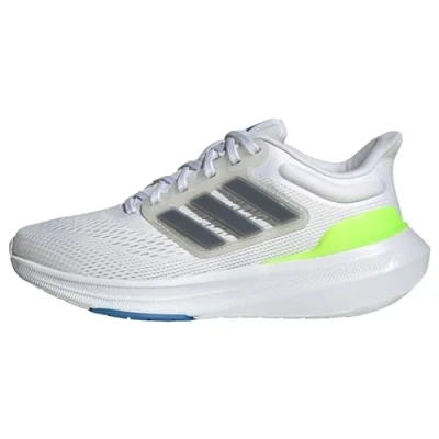 Afbeelding van adidas Performance Ultrabounce J Hardloopschoenen neutraal cloud white core black lucid lemon voor kinderen, Maat: 38 Kunststof/ textiel