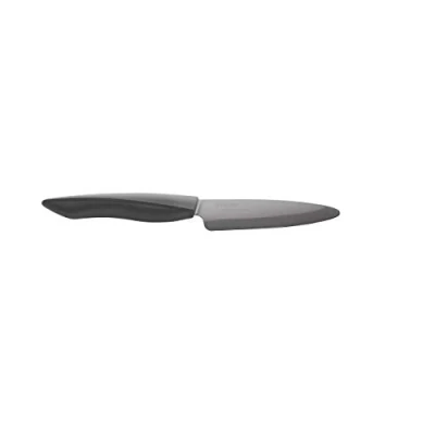 Afbeelding van Kyocera ZK 110BK BK SHIN keramisch fruit en groentemes mes, kunststof, zwart