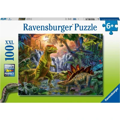 Afbeelding van Ravensburger puzzel Oase van Dino&quot;;s 100