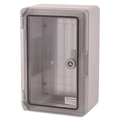 Afbeelding van BOXEXPERT ABS kunststof kast Vloot schakelkast IP65 grijs/transparant (ABS,300x200x130mm met inspectie deur)