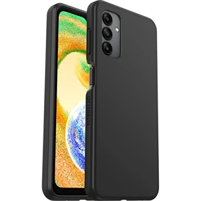 Afbeelding van Samsung Galaxy A04s Hoesje Kunststof OtterBox Backcover/Hardcase Zwart Telefoonhoesje Shockproof/Valbescherming