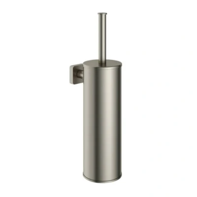 Afbeelding van HotBath Gal WC borstelgarnituur wandmodel Geborsteld Gunmetal PVD GLA11BGP