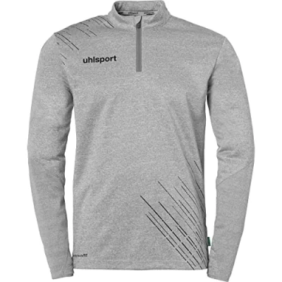 Afbeelding van Uhlsport Score 26 Ziptop Heren Donkergrijs Gemeleerd / Zwart Maat: 3XL