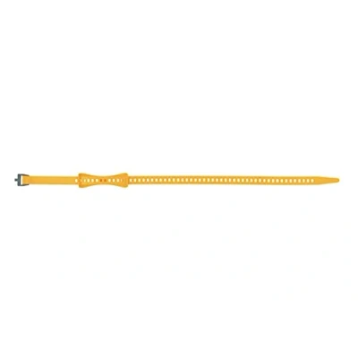 Afbeelding van SEA TO SUMMIT Stretch Loc 30 20 mm x 750 mm, set van 2 accessoires, volwassenen, uniseks, geel (geel), eenheidsmaat