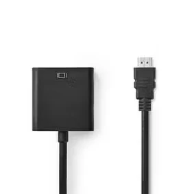 Afbeelding van HDMI™ VGA Kabel Connector Female 0,2 m Zwart Nedis