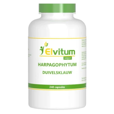 Afbeelding van Elvitum Harpagophytum / Duivelsklauw Vegicaps 240CP