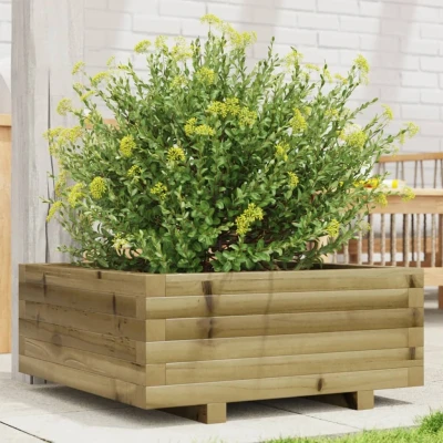 Afbeelding van Plantenbak 60x60x26,5 cm geïmpregneerd grenenhout