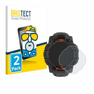 Afbeelding van BROTECT Entspiegelungsfolie Displayschutz Displayschutzfolie Folie Matt, Smartwatch beschermfolie, Zwart