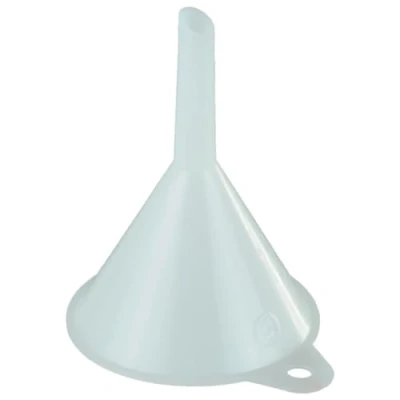 Afbeelding van Hunersdorff Trechter d. 120/12 mm hoogte 145 hogedruk polyethyleen natuur 12 stuks 950500