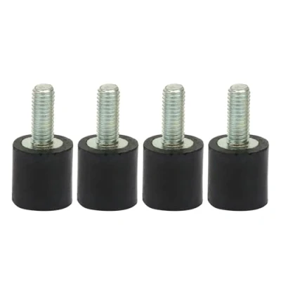 Afbeelding van rubberen lagers, 4 stuks trillingsdempende isolatorbeugels met bouten, schokdempers M3 / M5 M6 beugels voor automatische bootspoelen (VD8 * 8 8)