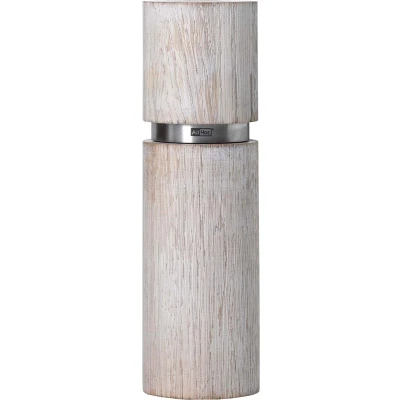 Afbeelding van AdHoc Peper of zoutmolen Texture Wit 20 cm