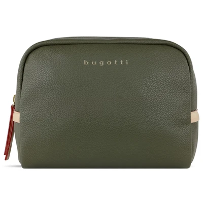 Afbeelding van bugatti Make up tas &#039;Ella&#039; beige / groen