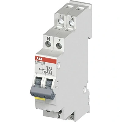 Afbeelding van ABB 2CCA703110R0001 Uitschakelaar met LED 16 A 2x NO 250 V/AC, 400 V/AC