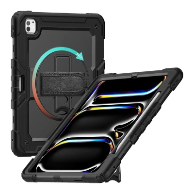Afbeelding van Xccess Survivor All round Case Apple iPad Pro 13 (2024) Black (Screenless)