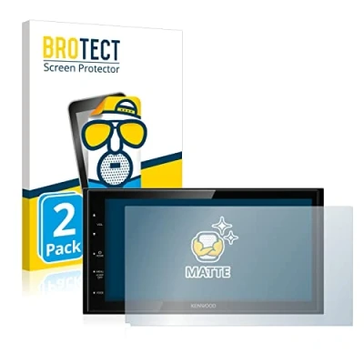 Afbeelding van BROTECT (2 Stuks) Antireflecterende Beschermfolie voor Kenwood DMX5020DABS Anti Glare Screen Protector, Mat, Ontspiegelend
