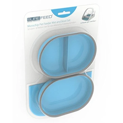 Afbeelding van SureFeed Pet bowl Set Voerbakset Blauw 1 stuk(s)