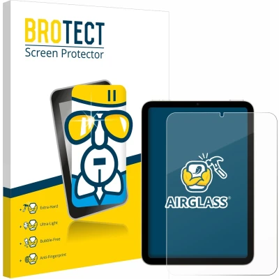 Afbeelding van BROTECT Screenprotector voor Apple iPad Mini 6 WiFi 2021 Folie Beschermfolie Beschermglas transparant