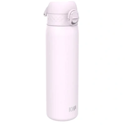 Afbeelding van ION8 Stalen Waterfles, 600 ml/20 oz, Lekvrij, Makkelijk te Openen, Veilige Vergrendeling, Vaatwasserbestendig, Flipcover, Past in Bekerhouders, Draaggreep, Duurzaam, Metalen Drinkfles, Lila Schemering