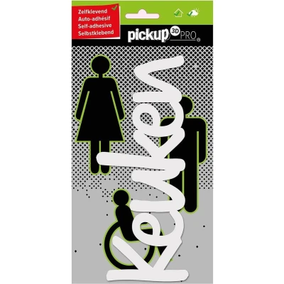 Afbeelding van Pickup Route Acryl Pro Tekst Keuken Wit