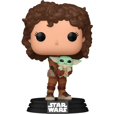 Afbeelding van Star Wars Funko Pop Vinyl: Peli Motto with Grogu