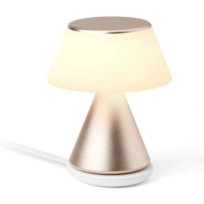 Afbeelding van Lexon Luma M Led bureaulamp, draadloos, touch tafellamp, dimbaar, meerdere lampen, synchronisatie, 9 lichtkleuren voor kantoor, slaapkamer en nachtkas