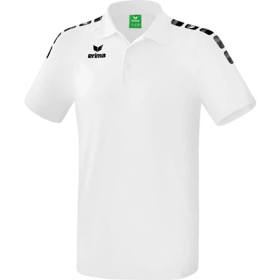 Afbeelding van Essential 5 C polo wit/zwart / 140