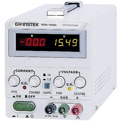 Afbeelding van GW Instek SPS 2415 Labvoeding, regelbaar 0 24 V/DC 15 A 360 W Remote Aantal uitgangen: 1 x