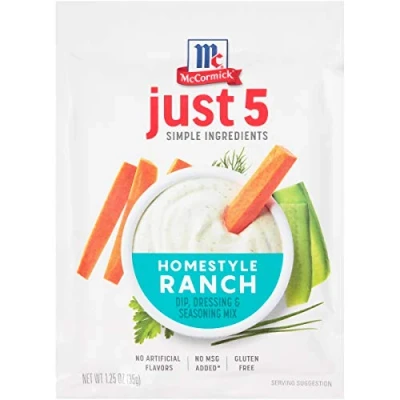 Afbeelding van McCormick, Dip, Dressing &amp; Kruiden Mix, Homestyle Ranch, 35g
