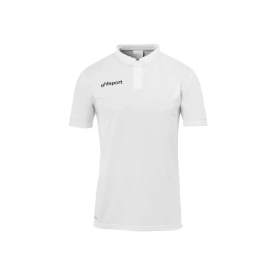 Afbeelding van Uhlsport Essential Poly Polo Heren Wit Maat: 4XL