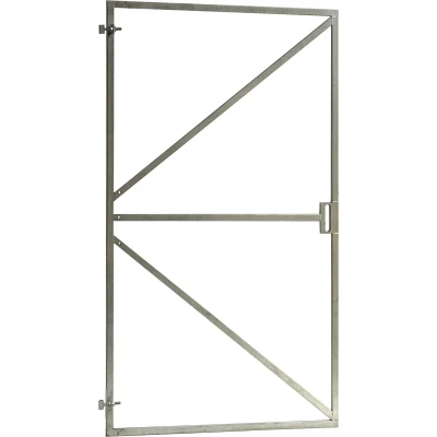 Afbeelding van Intergard Poortframe tuinpoort verstelbaar met slotkast 90x155cm