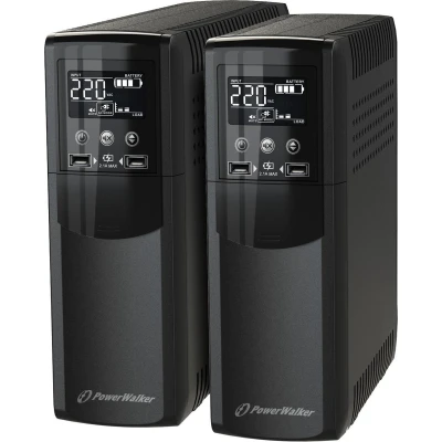 Afbeelding van Powerwalker UPS VI 1000 CSW IEC Lijn (1000 VA, 600 W, Lijninteractief UPS),