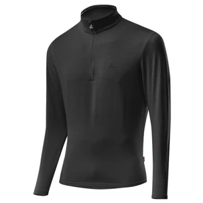 Afbeelding van Loeffler Transtex Sweater Basic Cf Lange Mouwenshirt Zwart XL Man