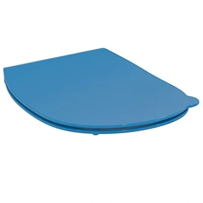 Afbeelding van Ideal standard contour 21 closetzitting m deksel kind 7 11 jaar blauw s s453636