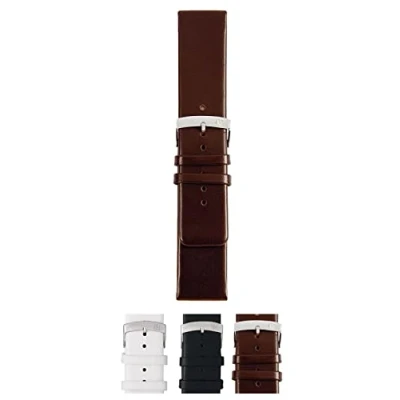 Afbeelding van Morellato horlogeband Large X3076875032CR28 / PMX032LARGE28 Glad leder Donkerbruin 28mm