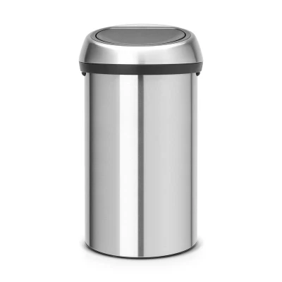 Afbeelding van Brabantia Touch Bin 60 Liter Rvs Fingerprint Proof