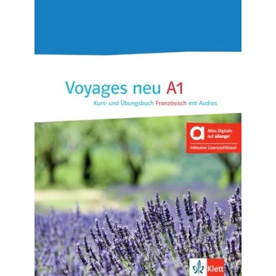 Afbeelding van Voyages neu A1 Hybride Ausgabe allango: Französisch für Anfänger. Kurs und Übungsbuch mit Audios inklusive Lizenzschlüssel allango (24 Monate)