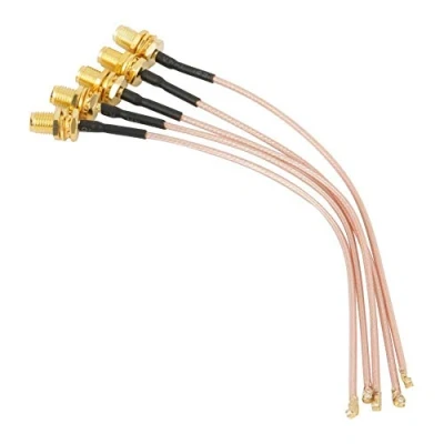 Afbeelding van 5 Stuks SMA Filetto Maschio Cavo Coassiale Connettore Adattatore Per Ufl/U.Fl/Ipx/Ipex Rf Assemblea 50 ω 15 CM