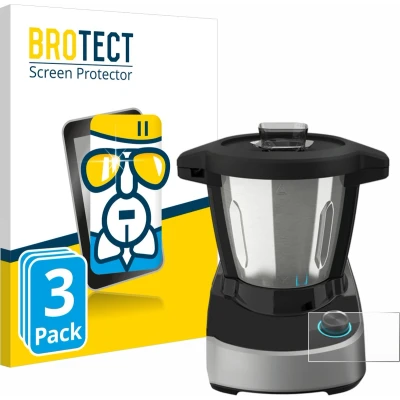 Afbeelding van BROTECT Screenprotector voor Cecotec Mambo Touch Folie Beschermfolie Beschermglas transparant (3 Stuks)