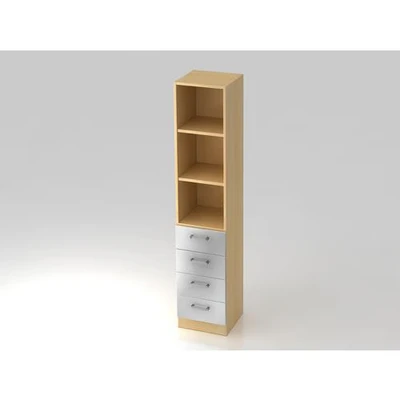 Afbeelding van Wandkast Esdoorn/Zilver 40,6 x 42 200,4 cm Signa G 7600 CE