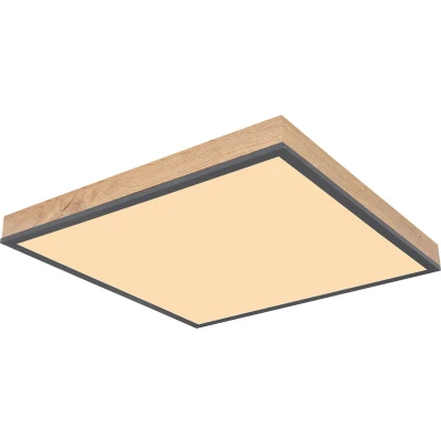 Afbeelding van Globo plafonniere Doro grijs luminium 416080WD2
