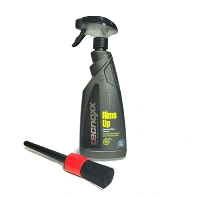 Afbeelding van Tecnoxx Rims Up Velgen en alkalische bandenreiniger voor auto&#039;s zonder wrijving, 750 ml XL verpakking met sproeier