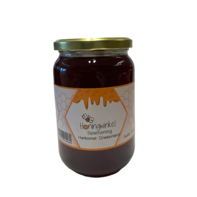 Afbeelding van Sparhoning Griekenland 900g Honingwinkel