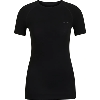 Afbeelding van Falke Wooltech Light Functional Underwear FOR WARM TO COLD Conditions Tshirt basic, Dames, Maat: Medium, Black