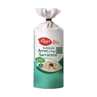 Afbeelding van Granero Tortitas De Trigo Sarraceno y Arroz Bio 115g
