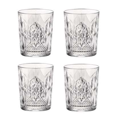 Afbeelding van Bormioli Whiskeyglazen 4 stuks glas 400 ml