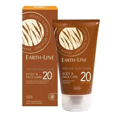 Afbeelding van 2e product 50% korting Earth·Line Argan Sun SPF 20 Bio 150ml