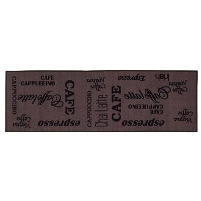 Afbeelding van andiamo robuuste keukenloper, verschillende koffiedesigns en maten verkrijgbaar, kleur: koffiewoorden, grootte: 67 x 250 cm